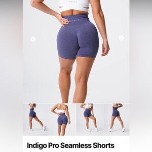 NVGTN indigo pro seamless shorts